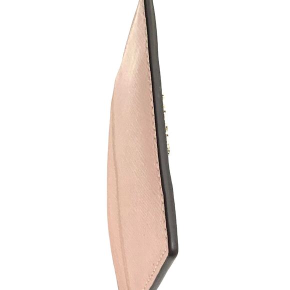 Kate Spade Pink Saffiano Leather Cardholder Wallet Excellent Condition - Picture 2 of 8